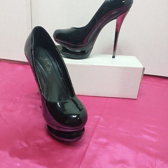 Pleaser "Blondie" Woman's SZ 6 Super Sexy Platform Stilettos . - Picture 1 of 11